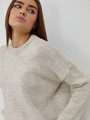 Oversize джемпер крупной вязки, цвет: светло-бежевый Allweneed
Джемпер oversize кроя из смесовой шерсти крупной вязки. Круглая горловина, манжеты и низ с ребристой окантовкой. Приспущенная плечевая линия.
На модели размер M/L