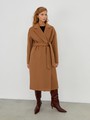 Бестселлер осенней коллекции в новом, утепленномисполнении. Базовое пальто-халат из плотной шерсти. Модель прямого силуэтас английским воротником.Пальто дополнено двумя вместительными карманами,без застежки ипоясом из основного материала.

Зимняя модель пальто утеплена шерстепоном и греет до -10.

На модели размер XS