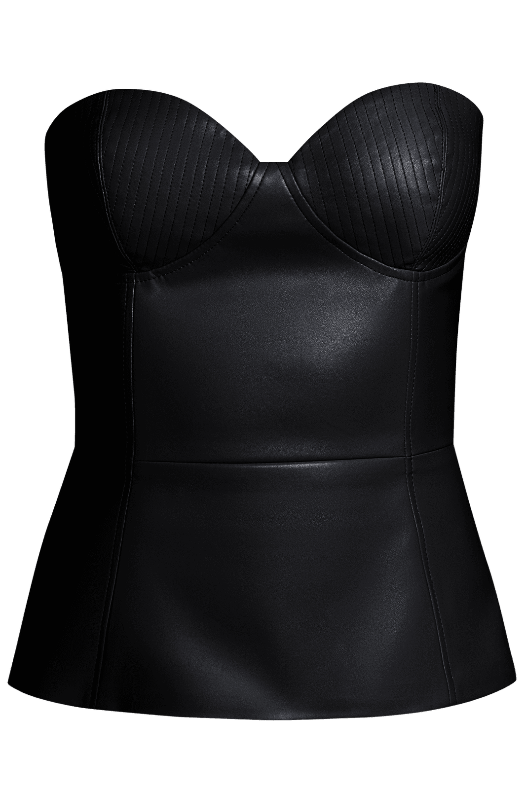 


Топ-корсет из мягкой матовой эко кожи. Вырез сердечко акцентирован чашечками с декоративной контурной прострочкой. Застежка-молния на спинке.

На модели размер XS