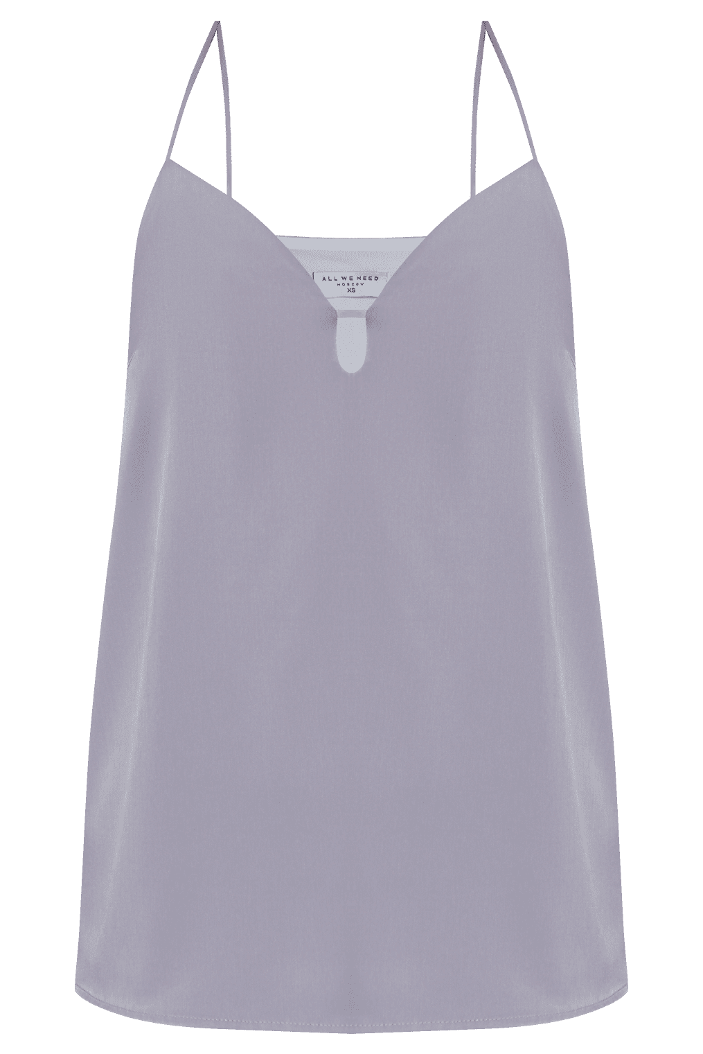 


Топ в бельевом стиле с фигурным вырезом на тонких бретельках. Просто и элегантно.

На модели размер XS