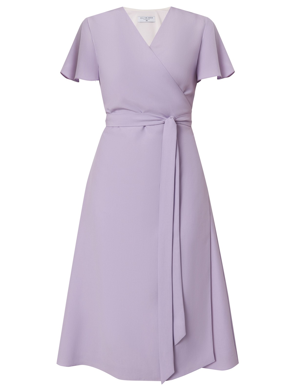 Платье-миди на запах, цвет: лавандовый Allweneed
Лаконичное платье миди с драпировкой на запах. Рукава-крылышки и мягкий пояс на талии усиливают жентсвенность силуэта. Дополните образ невесомыми босоножками.
На модели размер XS