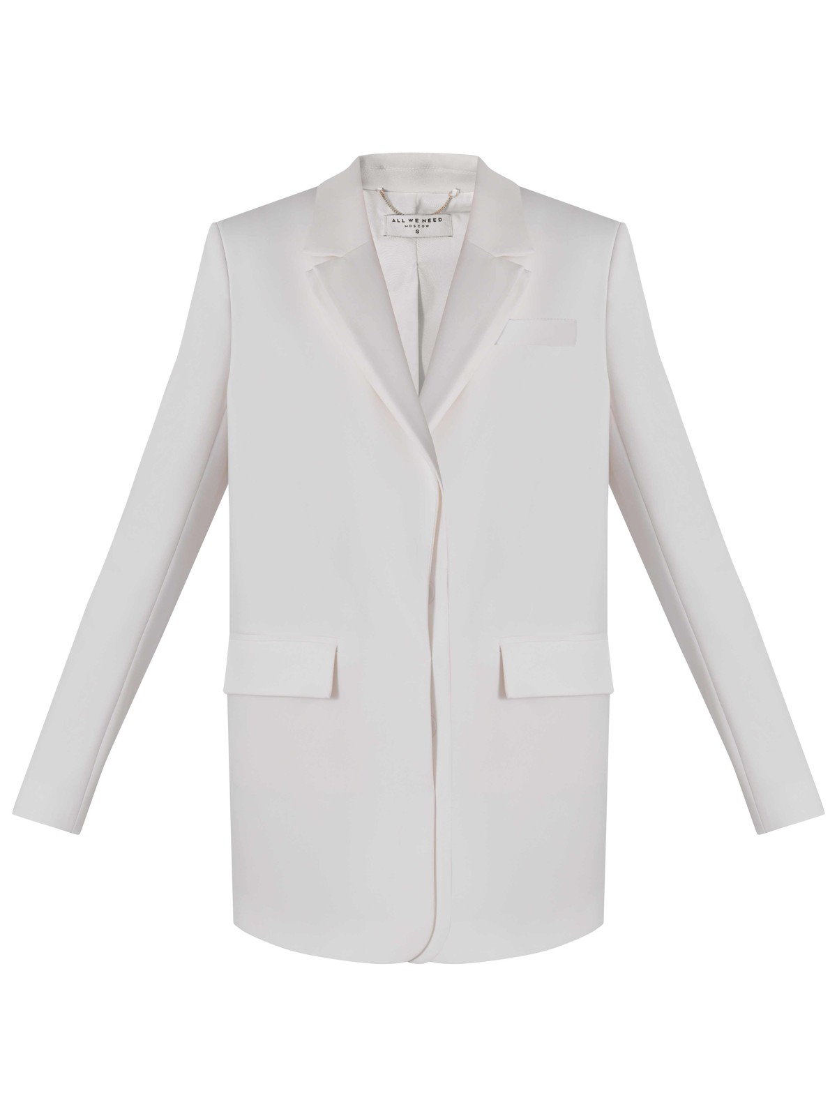 Однобортный жакет с двойным лацканом, цвет: молочный Allweneed
Этот жакет из новой коллекции - настоящая вещь-заявление. Мы переосмыслили классический силуэт, добавив дополнительный слой по лацканам и планке-застежке. Сочетайте его с контрастным топом и брюками в тон из аналогичной коллекции.
На модели размер S