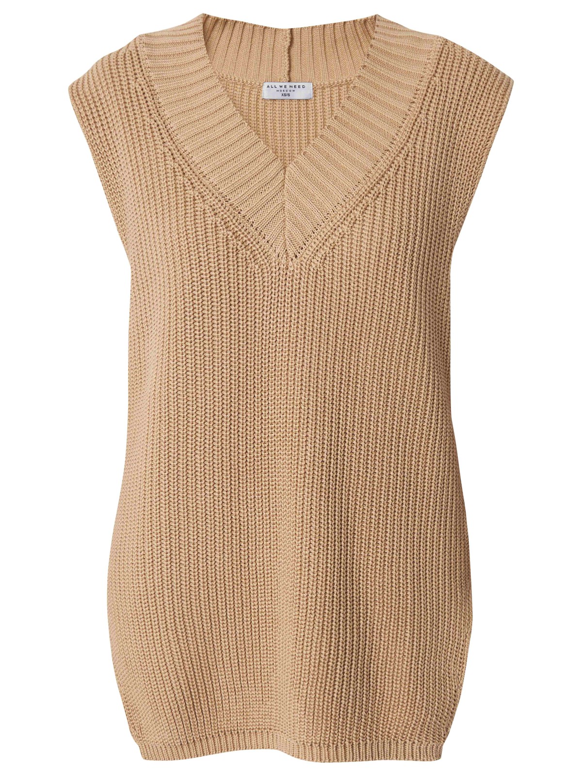 




Объемный вязаный жилет с V вырезом и ребристой отделкой - тренд актуального сезона. Модель универсальной длины, позволяющей носить его как навыпуск, так и заправленным за один край.

На модели размер XS/S