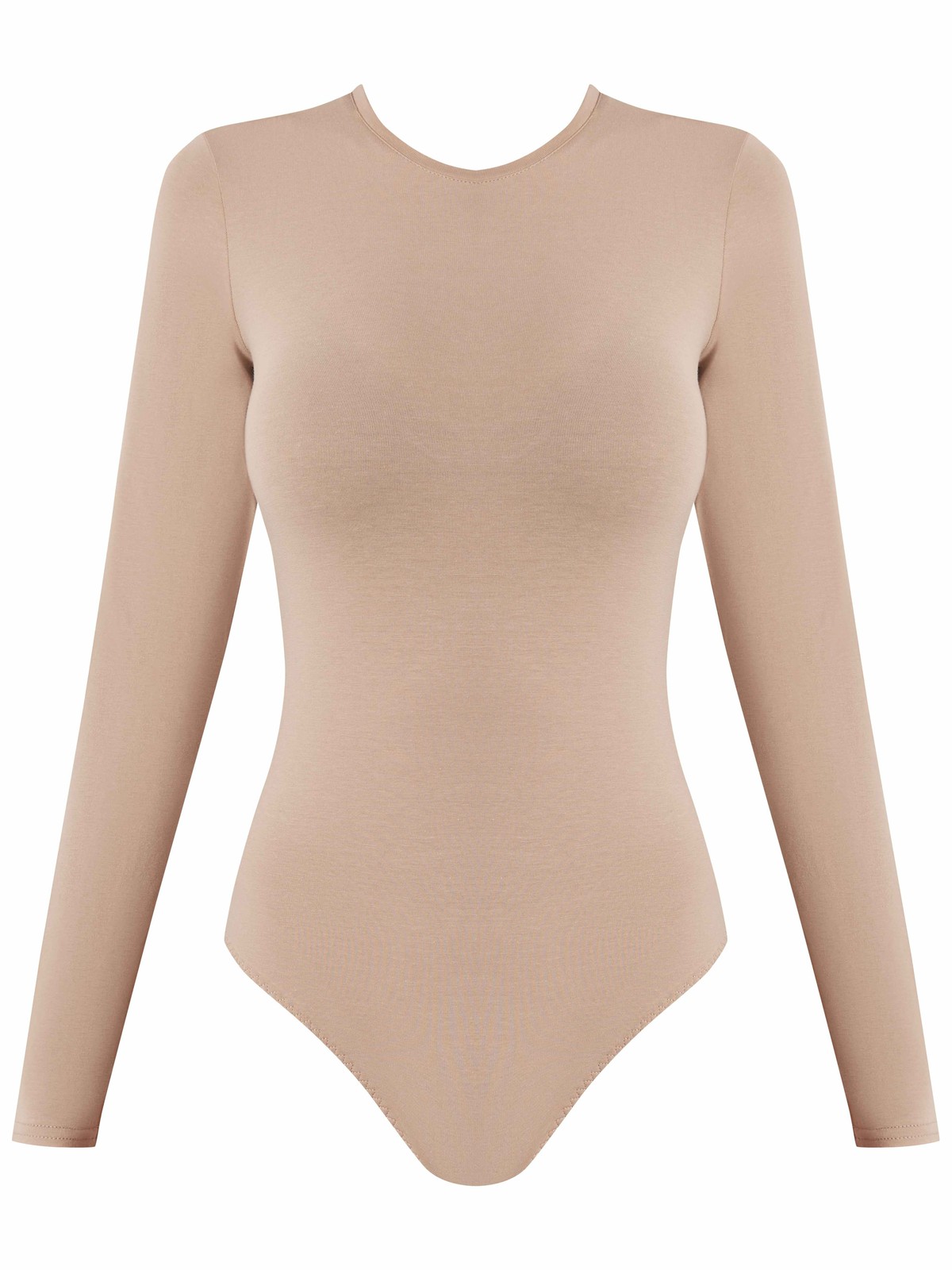 


Боди с эффектом второй кожи выполнен из тонкой трикотажной ткани. Длинные рукава, круглый вырез. Необходимая константа современного гардероба.

На модели размер XS