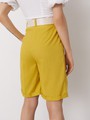 Шорты-бермуды, цвет: лимонный Allweneed
Шорты бермуды - внесезонный хит коллекций уже несколько сезонов подряд. Наша новинка универсальной длины из легкой льняной ткани отлично смотрится на любой фигуре: благодаря высокой посадке на талии и мягким защипам по бокам. В комплект к шортам из коллекции можно подобрать жакет и рубашку из такой же ткани. Ремень из искусственной кожи в комплекте.
На модели размер XS