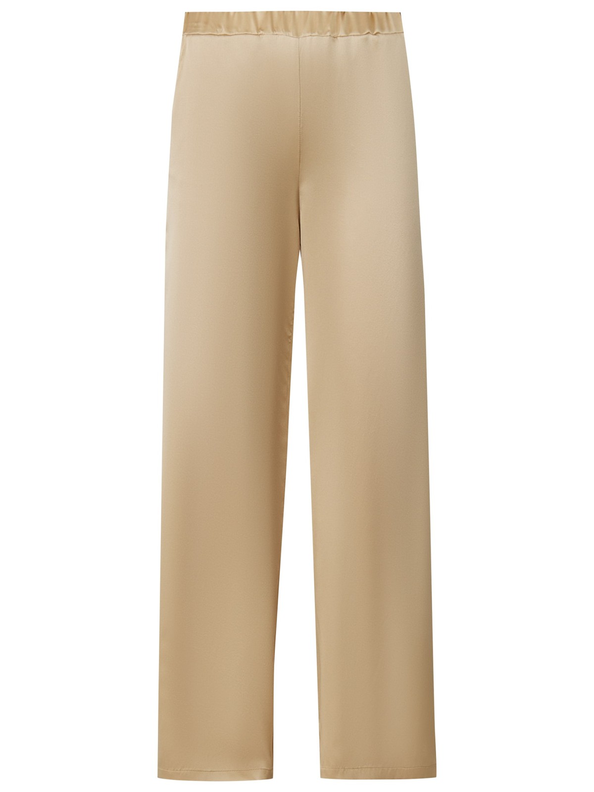 Широкие брюки из шелка, цвет: кэмел Allweneed
Брюки широкого пижамного кроя выполнены из натурального шелка. Эластичная резинка на талии делает их максимально комфортными в ношении. Составьте роскошный образ в дуэте с рубашкой или топом аналогичного или контрастного оттенка, украшениями-цепочками и сандалиями на тонких ремешках.
На модели размер XS