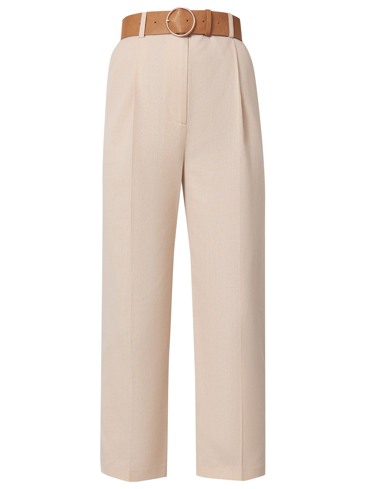 




Брюки-бананы с ремнем из эко-кожи в комплекте
Эти брюки - настоящий маст-хэв весенне-летнего сезона! Они выполнены из легкой льняной ткани и максимально комфортны в ношении. Природная цветовая гамма придаст гармонию любому образу. В комплект к брюкам
подберите жакет в тон из той же коллекции.

На модели размер XS