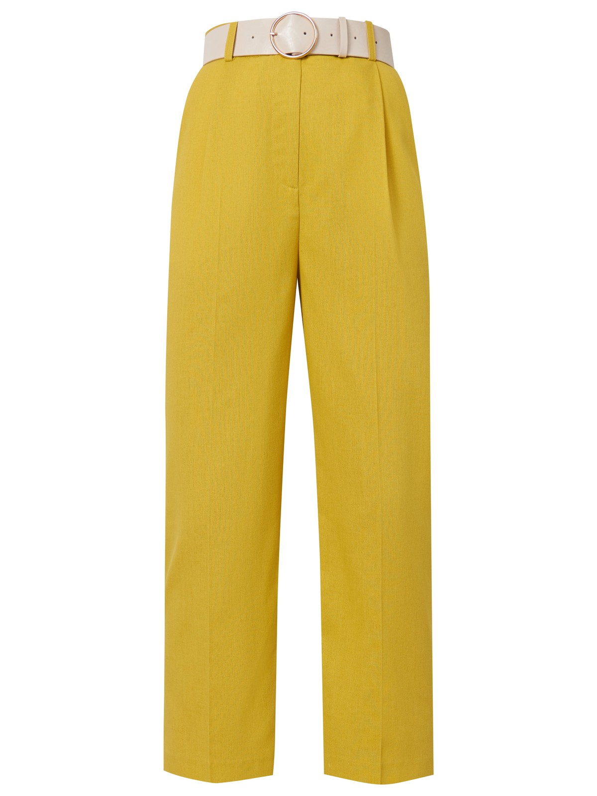 Брюки-бананы , цвет: лимонный Allweneed
Брюки-бананы с ремнем из эко-кожи в комплекте
Эти брюки - настоящий маст-хэв весенне-летнего сезона! Они выполнены из легкой льняной ткани и максимально комфортны в ношении. Природная цветовая гамма придаст гармонию любому образу. В комплект к брюкам
подберите жакет в тон из той же коллекции.
На модели размер XS