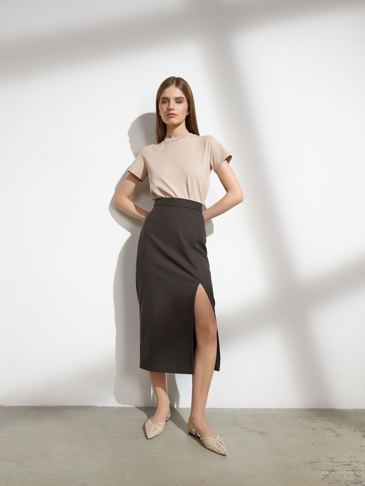 Футболка oversize, цвет: бежевый Allweneed
Футболка из премиального хлопка с добавлением эластана. Универсальный фасон и высокое качество ткани для комфортных образов на каждый день. Благодаря мерсеризации футболка не мнется, не выцветает и долго сохраняет вид новой.
На модели размер S