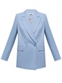 Двубортный жакет, цвет: голубой меланж Allweneed
Костюмный жакет прямого кроя - классика с заостренными лацканами и карманами на клапанах. Модель выполнена из костюмной ткани, ткань подкладки изготовлена на основе вискозы. Пиджак дополнит образы в casual-стиле с юбками миди, платьями или брюками. Для более расслабленных образов можно подобрать джинсы и платья-комбинации.
На модели размер XS