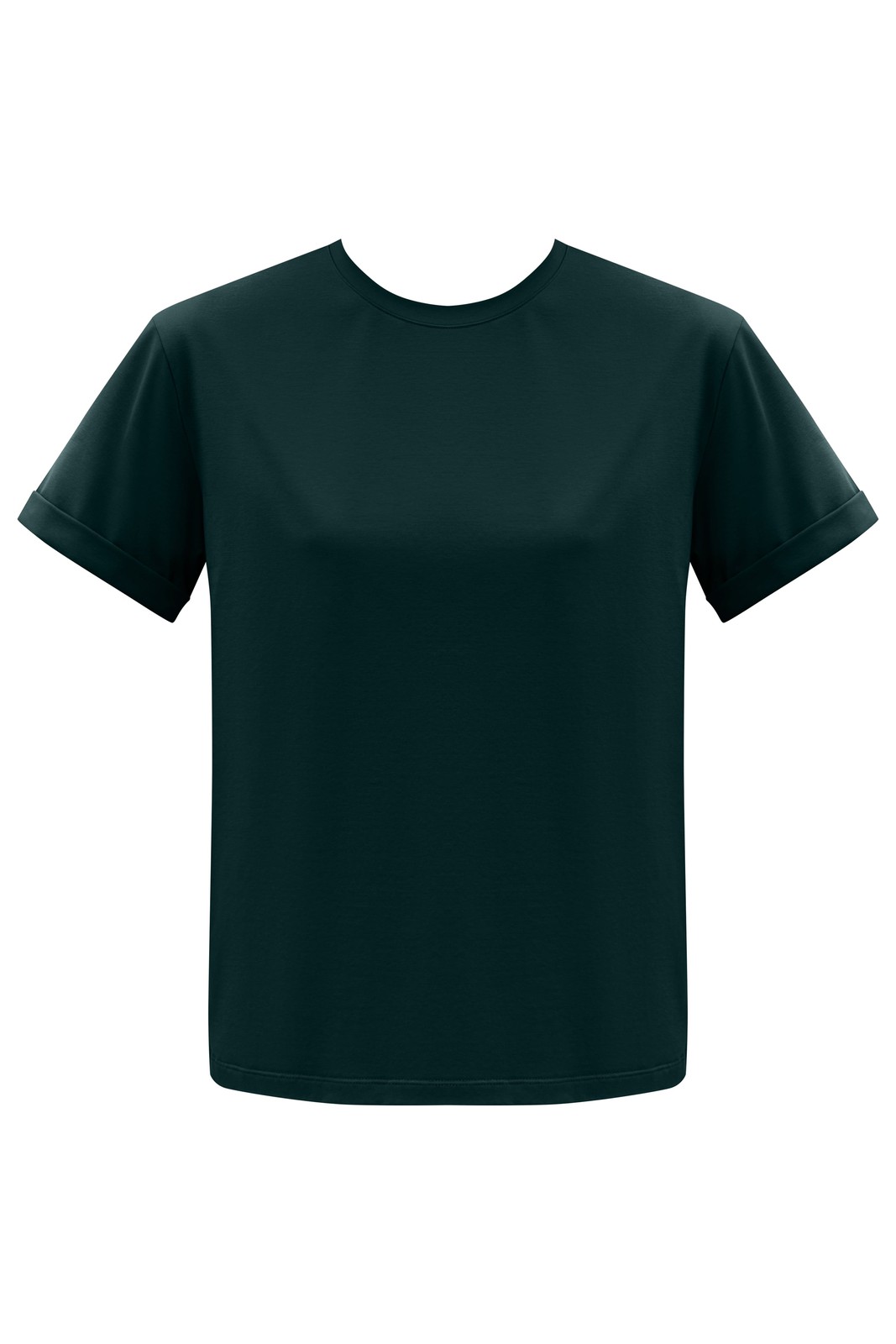 Футболка свободного кроя из слегка тянущегося хлопкового материала. В новой коллекции мы выпустили футболки в новыхбазовых, пастельных и приглушенных цветах.

На модели размер M