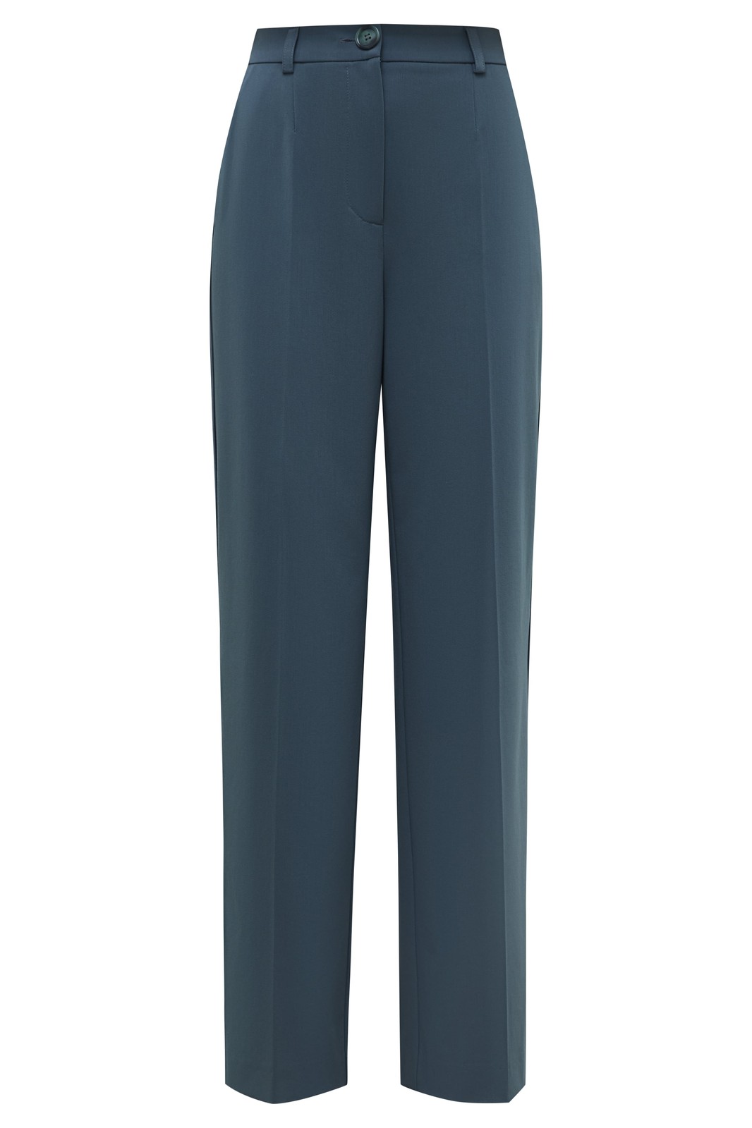 






Широкие брюки из костюмной ткани, полной длины, с кантиком в боковом шве. Посадка на уровне талии для гармоничных пропорций. Два кармана по бокам. Мы сочетаем модель с однобортным жакетом из коллекции или носим с любым верхом: топом, топом-бандо или рубашкой. Наш любимый весенний оттенок лавандовый.

На модели размер XS