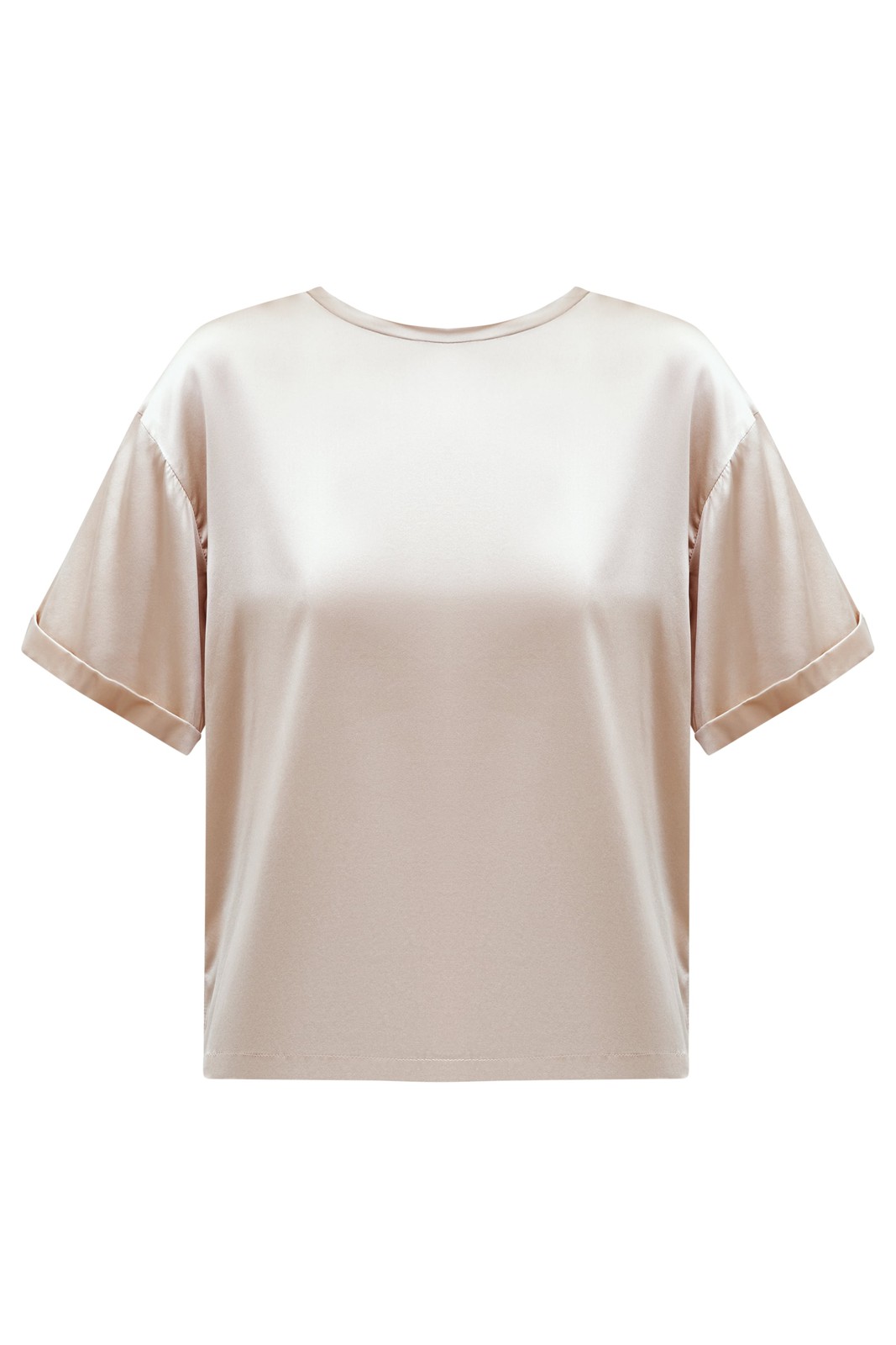 


Футболка из сияющей ткани. Мягкая и легкая. Особенно красиво переливается под светом праздничных огней. Альтернатива как базовым футболкам, так и блузам на выход. Благодаря свободному крою смотрится хорошо на любой фигуре. Футболка сочетается с жакетом из костюмной ткани и шелковыми юбками. Пять оттенков на ваш выбор. Это первая футболка из натурального шелка в нашей коллекции. Модель черного цвета изготовлена из нежной вискозы.

На модели размер XS