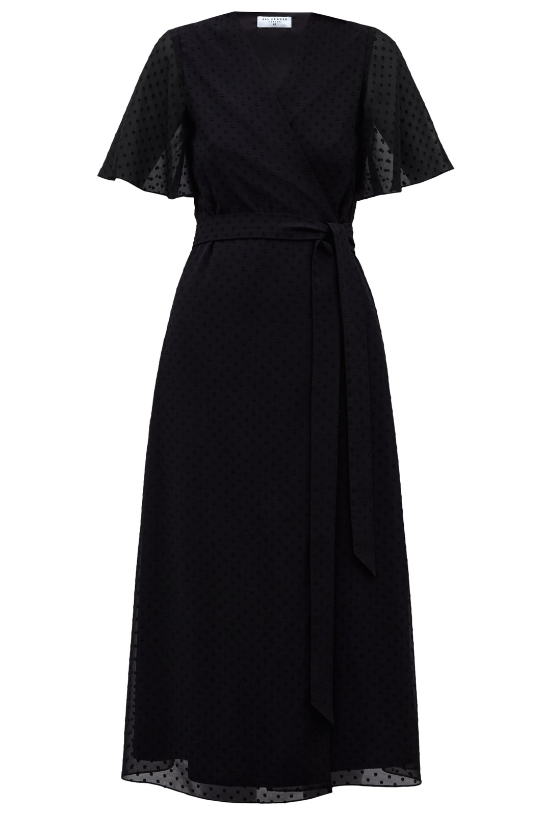 Платье миди с драпировкой на запах, цвет: Черный Allweneed
Платье миди с запахом одна из самых универсальных моделей. Такой фасон подчеркивает достоинства любой фигуры. Фактурная ткань с горошком. Мягкая и нежная вискоза, которая позволяет коже дышать. Длинный пояс в тон. Платье можно обыграть с помощью аксессуаров для создания гармоничного вечернего образа или носить с лаконичными жакетами на работу и прогулки.
На модели размер XS