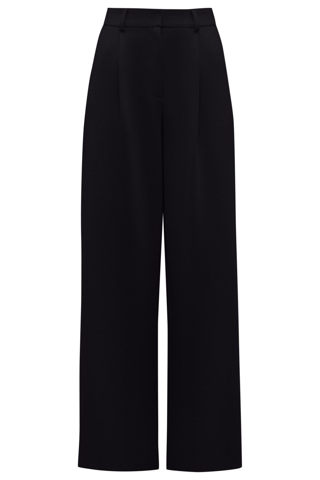 Брюки палаццо, цвет: Черный Allweneed
Брюки палаццо из костюмной ткани. Модель широкого кроя с высокой посадкой. Два кармана по бокам. Скрытая застежка спереди. Сочетайте с приталенным жакетом в тон и кроп-топом.
На модели размер XS