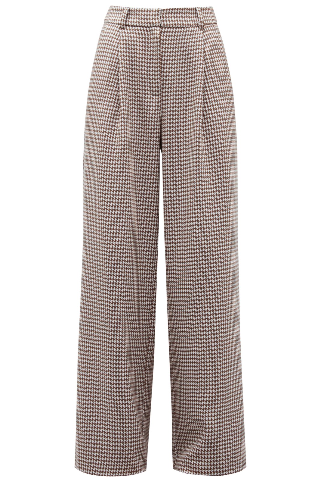 


Брюки палаццо из костюмной ткани. Модель широкого кроя с высокой посадкой. Два кармана по бокам. Скрытая застежка спереди. Сочетайте с приталенным жакетом в тон и кроп-топом.

На модели размер XS