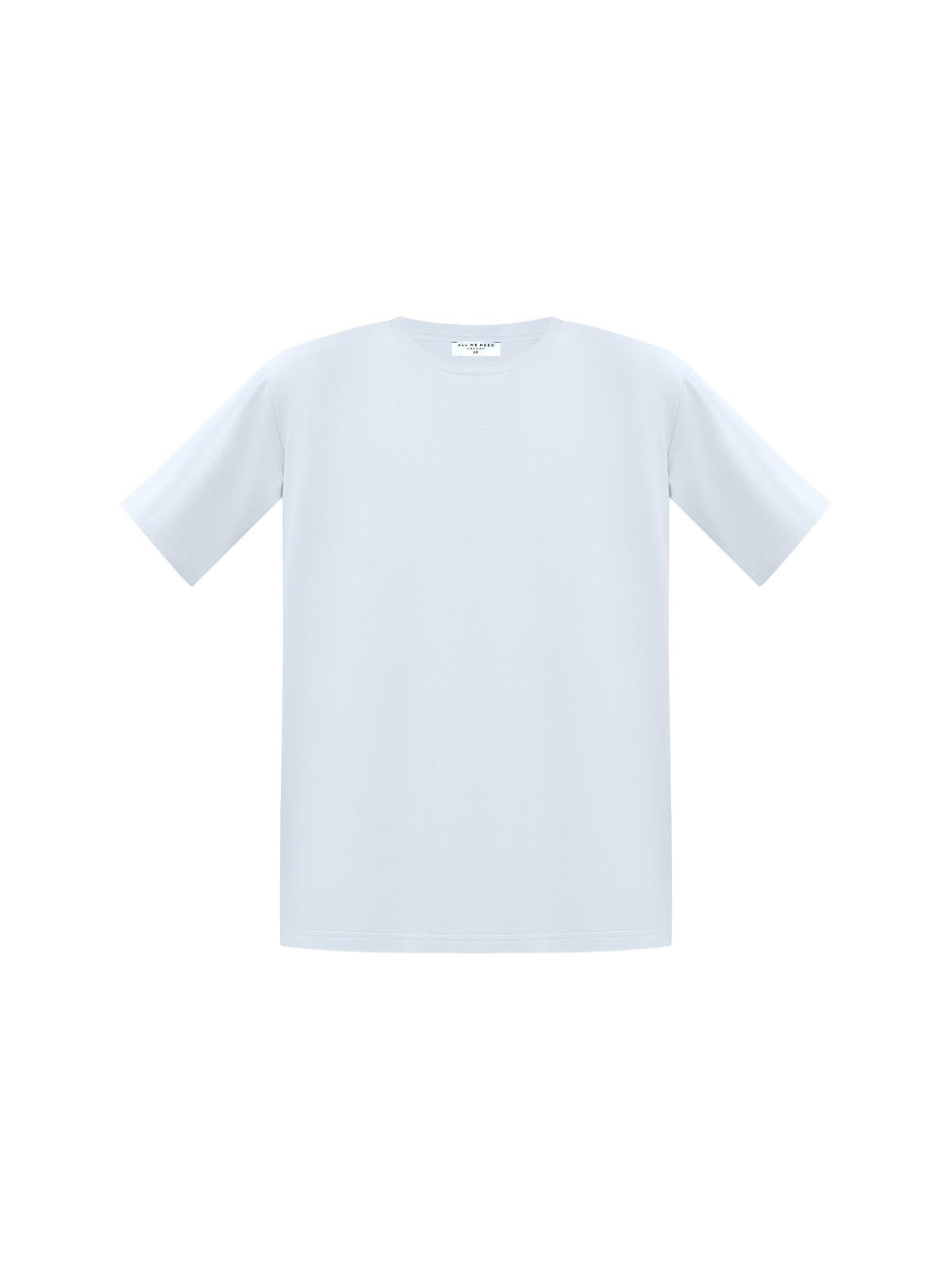 Футболка удлиненная oversize без вышивки, цвет: молочный Allweneed Футболка удлиненного оверсайз кроя. Модель из плотного хлопка.
На модели размер XS/S