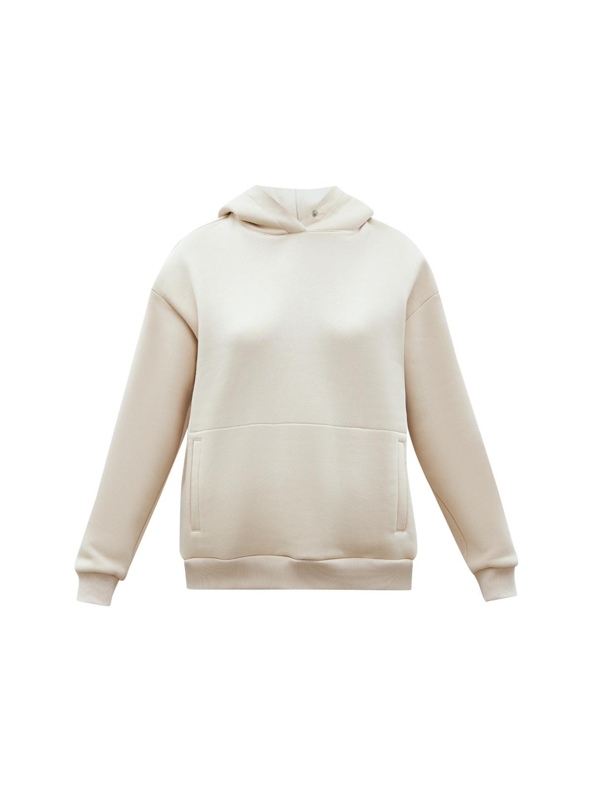 




Худи из мягкого трикотажа с начесом.Модель свободного кроя и широким рукавом для ощущения комфорта. Капюшон с кнопками защищает от ветра и мелкого дождя. Носите с трикотажными брюками в тон, когда планируете активный день в городе или ленивый день дома.