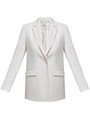 Однобортный жакет с кантиком, цвет: молочный Allweneed
Однобортный прямой жакет модель, которая будет популярна во все времена. Костюмная ткань с мягким переплетением волокон. Слегка свободная посадка. Застежка на одну пуговицу, декоративный карман и два рабочих кармана с клапанами, чтобы убрать помаду или телефон. Шлица на спинке для комфорта в движении. Состав изделия отличается по цветам. Обратите внимание на наш весенний фаворит модель цвета лаванды. Носите с брюками из новой коллекции.
На модели размер XS