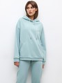 Худи свободного силуэта. Модель дополнена регулируемым капюшоном и двумя карманами. Дополните расслабленный образ спортивными брюками в тон.

На модели размер XS