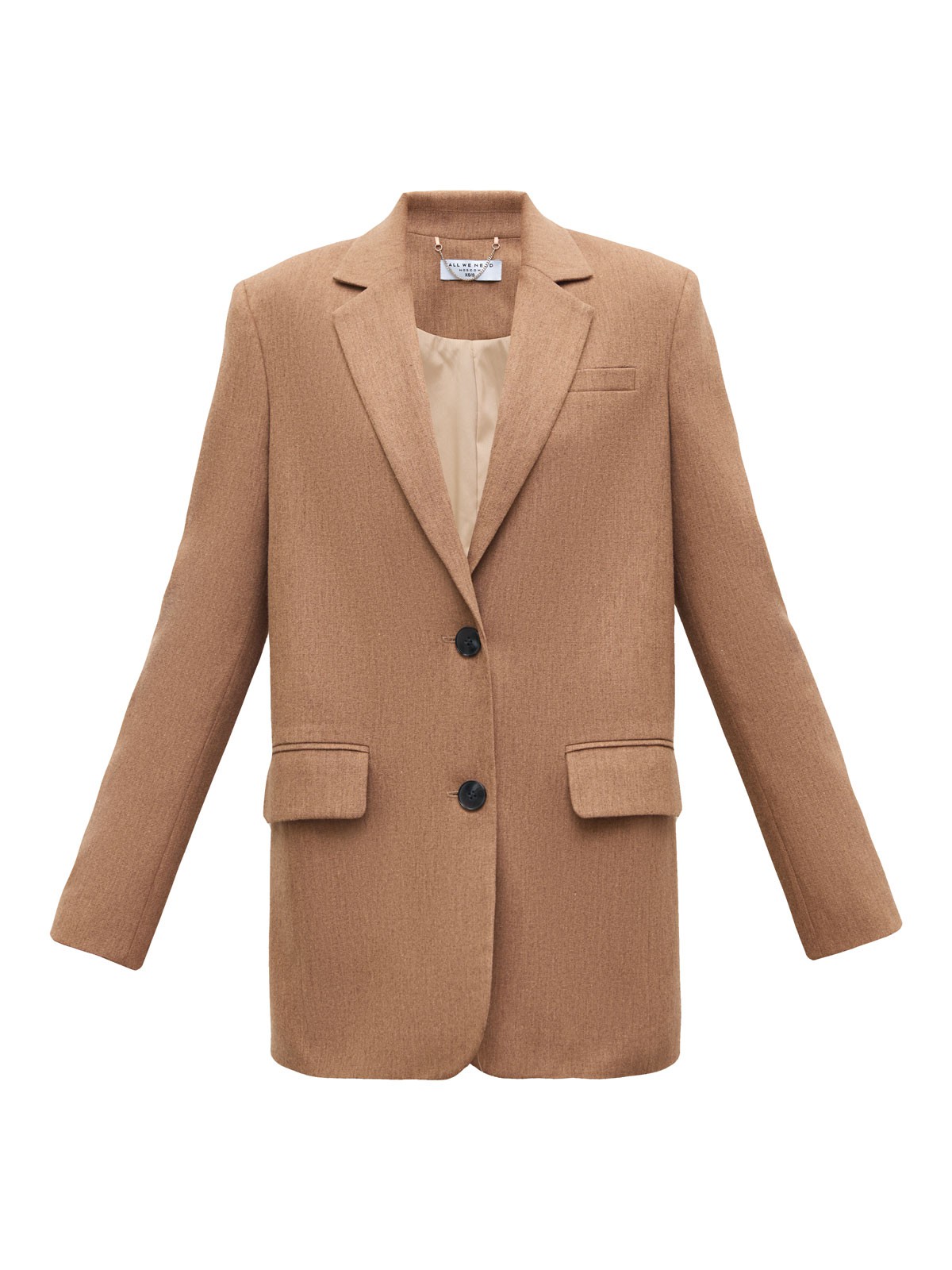 Однобортный прямой жакет , цвет: кэмел Allweneed
Жакет oversize на двух пуговицах. Лацканы и воротник. Два рабочих кармана с клапанами и один декоративный с листочкой. Классическая линия плеч. Шлица на спинке для комфорта в движении. Сочетайте модель с костюмными брюками или с джинсами для образа на каждый день весны. Три благородных оттенка для любого повода.
На модели размер XS/S