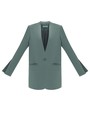Однобортный жакет oversize, цвет: мятный Allweneed
Однобортный жакет без воротника и лацканов. Трендовая модель oversize. Застежка на одну пуговицу и два кармана. Мы решили избавиться от бокового шва и сделали жакет еще более свободным. Яркий элемент изделия шов на передней части рукава, который переходит в изящный разрез. Нам нравится, как жакет смотрится с топом-бандо и юбкой-гофре. Модель в двух оттенках: черном и мятном.
На модели размер XS/S