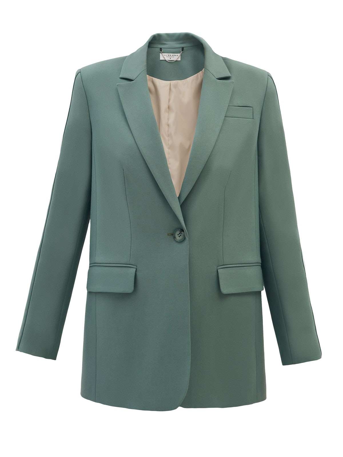 Однобортный жакет с кантиком, цвет: мятный Allweneed
Однобортный прямой жакет модель, которая будет популярна во все времена. Костюмная ткань с мягким переплетением волокон. Слегка свободная посадка. Застежка на одну пуговицу, декоративный карман и два рабочих кармана с клапанами, чтобы убрать помаду или телефон. Шлица на спинке для комфорта в движении. Состав изделия отличается по цветам. Обратите внимание на наш весенний фаворит модель цвета лаванды. Носите с брюками из новой коллекции.
На модели размер XS