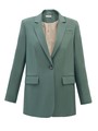 Однобортный жакет с кантиком, цвет: мятный Allweneed
Однобортный прямой жакет модель, которая будет популярна во все времена. Костюмная ткань с мягким переплетением волокон. Слегка свободная посадка. Застежка на одну пуговицу, декоративный карман и два рабочих кармана с клапанами, чтобы убрать помаду или телефон. Шлица на спинке для комфорта в движении. Состав изделия отличается по цветам. Обратите внимание на наш весенний фаворит модель цвета лаванды. Носите с брюками из новой коллекции.
На модели размер XS