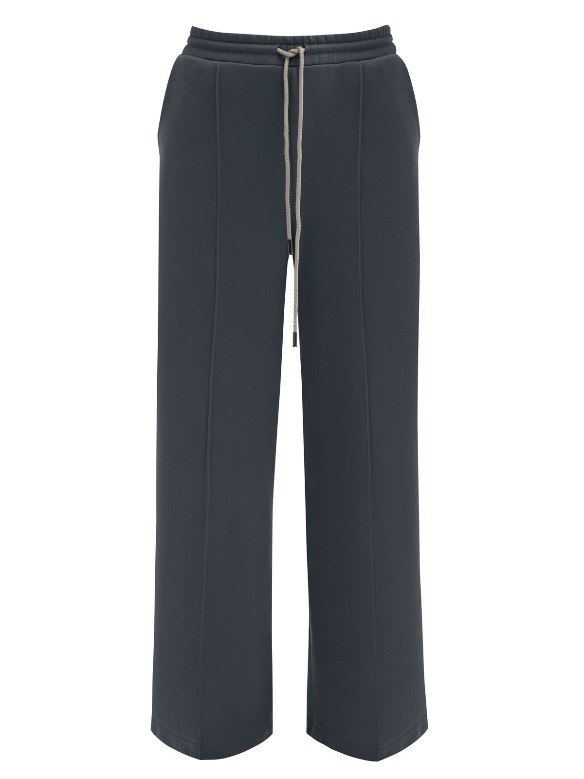 Брюки широкие со стрелками, цвет: Графит Allweneed
Брюки со стрелками из плотного хлопка без начеса. Свободный силуэт и посадка на талии. В поясе есть эластичная резинка и шнурок для регулирования места посадки брюк.Мягкий, приятный к телу футер с гладкой фактурой. Ткань сохраняет свой вид не один сезон. Можно сочетать со свитшотом. Мы надеваем комплект для домашних посиделок с подругами и прогулок.
На модели размер XS