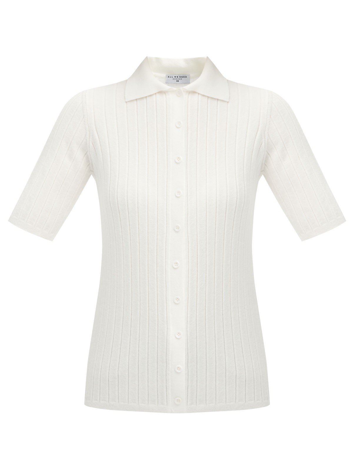 Вязаный кардиган с воротничком, прямой, свободный, цвет: молочный Allweneed Вязанный кардиган природных оттенков. С воротничком и пуговицами по всей длине, что позволяет играть со стилизацией. Кардиган приятный к телу и не колется.
На модели размер XS