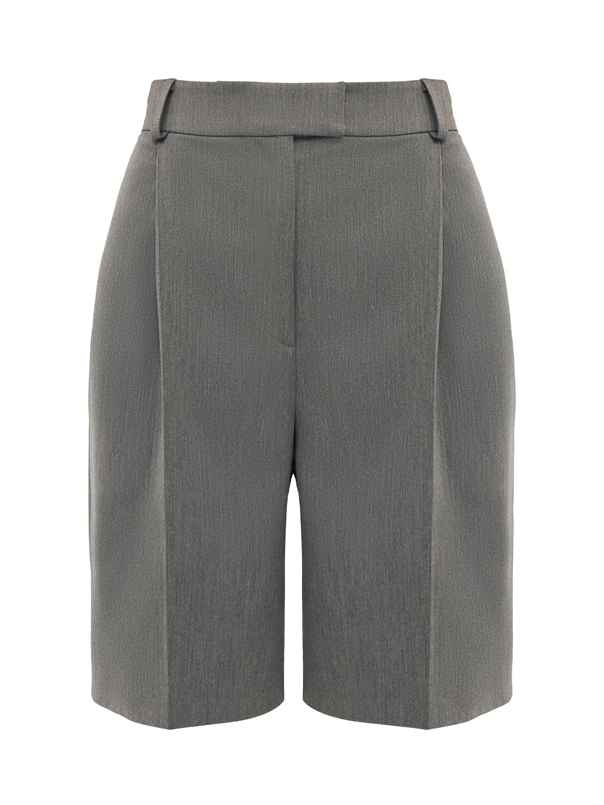 Шорты-бермуды, цвет: серый Allweneed
Шорты-бермуды удлиненные. Шорты брючного кроя со стрелками и складкой на полочке. Посадка на талии и шлевки на поясе для ремня. Мы изготовили шорты из тонкой костюмной ткани и изо льна, поэтому их можно носить каждый день и теплой весной, и жарким летом. Подберите к шортам жакет из коллекции в тон. Четыре оттенка на ваш выбор.
На модели размер S