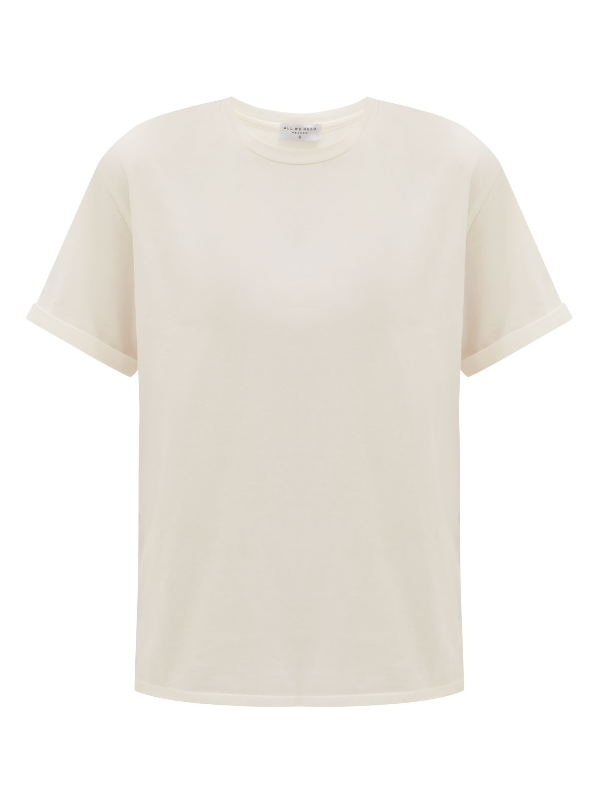 Футболка в стиле boyfriend , цвет: молочный Allweneed Футболка свободного кроя из слегка тянущегося хлопкового материала. В новой коллекции мы выпустили футболки в новыхбазовых, пастельных и приглушенных цветах.
На модели размер M