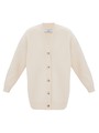 Кардиган Oversize , цвет: молочный Allweneed
Удлиненный кардиган из мягкого и качественного трикотажа. Объемный крой оформлен V-образным вырезом для красивой зоны декольте и рядом роговых пуговиц. Свободный рукав почти не ощущается на руке и не ограничивает вас в движении. Модель подойдет для создания повседневных и выходных образов.