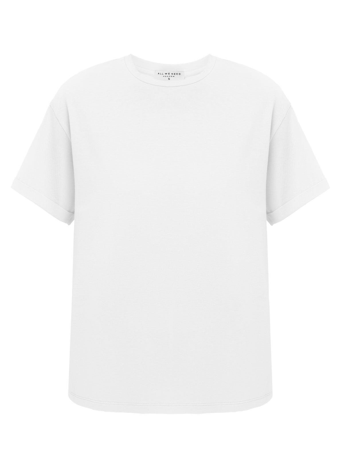 Футболка свободного кроя из слегка тянущегося хлопкового материала. В новой коллекции мы выпустили футболки в новыхбазовых, пастельных и приглушенных цветах.

На модели размер S