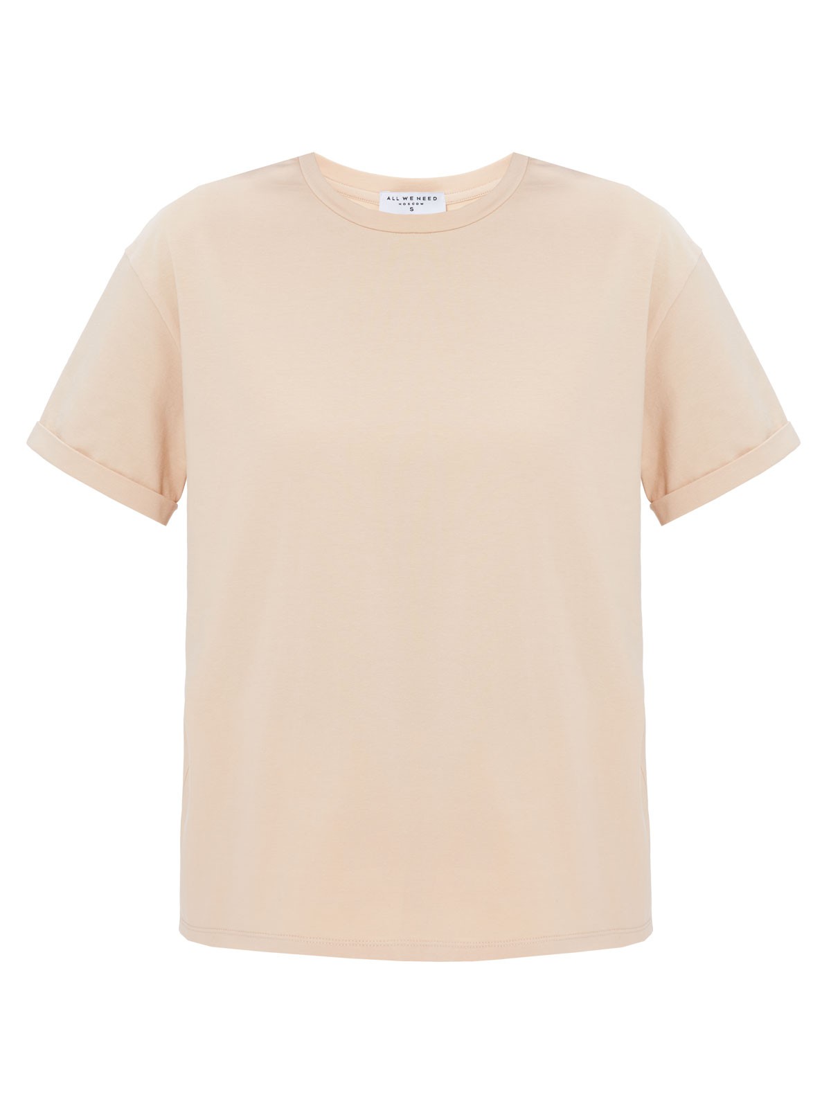 Футболка в стиле Boyfriend, цвет: бежевый Allweneed Футболка свободного кроя из слегка тянущегося хлопкового материала. В новой коллекции мы выпустили футболки в новыхбазовых, пастельных и приглушенных цветах.
На модели размер S