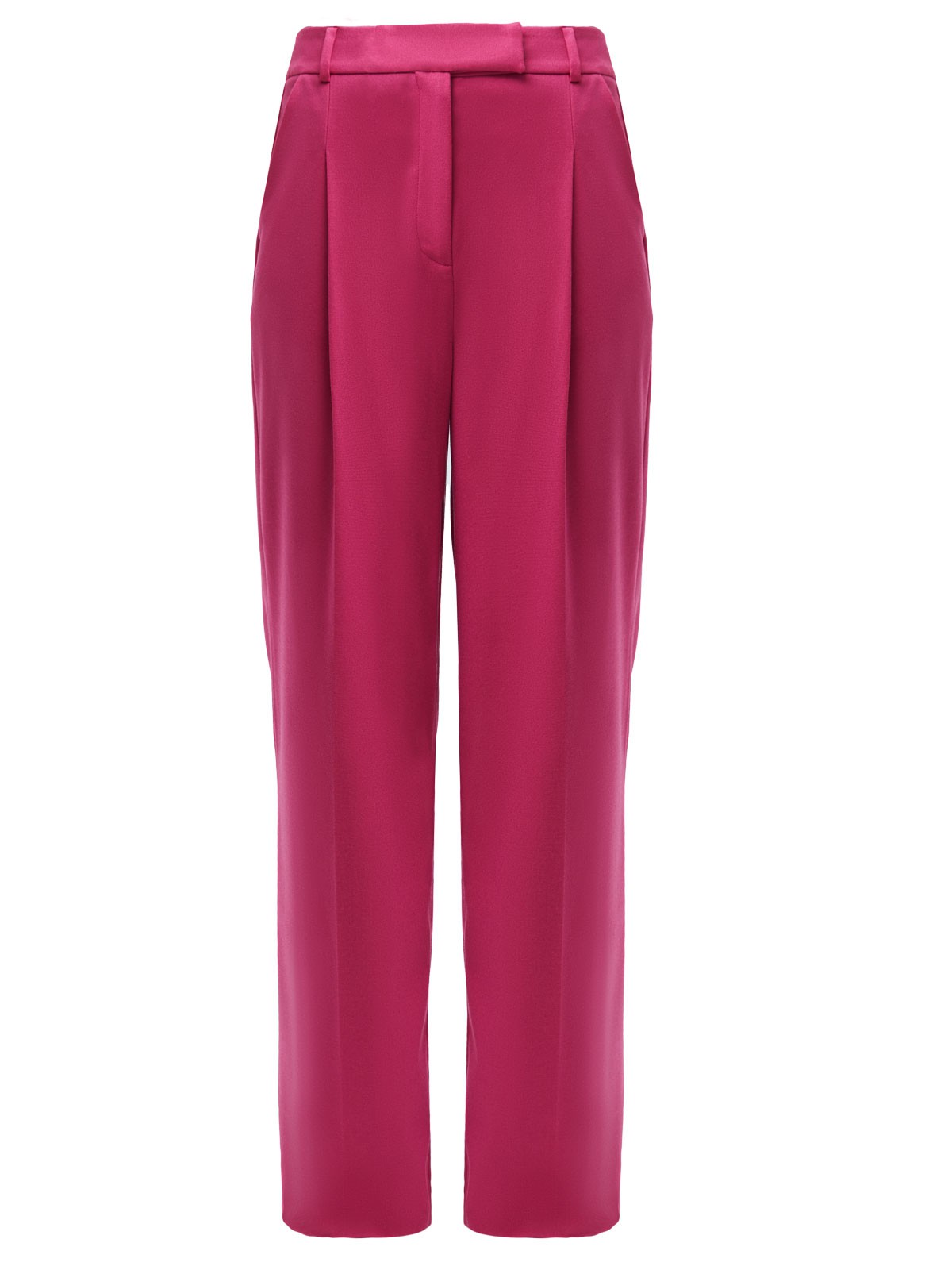 ПРЯМЫЕ БРЮКИ ПОЛНОЙ ДЛИНЫ, цвет: фуксия Allweneed
Прямые брюки из костюмной ткани. Модель полной длины, которая вытягивает силуэт. Скрытая застежка на молнию и два прорезных кармана. Ткань хорошо держит форму и очень приятна к телу. Средняя посадка подходит девушкам с разным ростом. Носите с жакетом из новой коллекции или с любимыми топами, блузами и футболками.