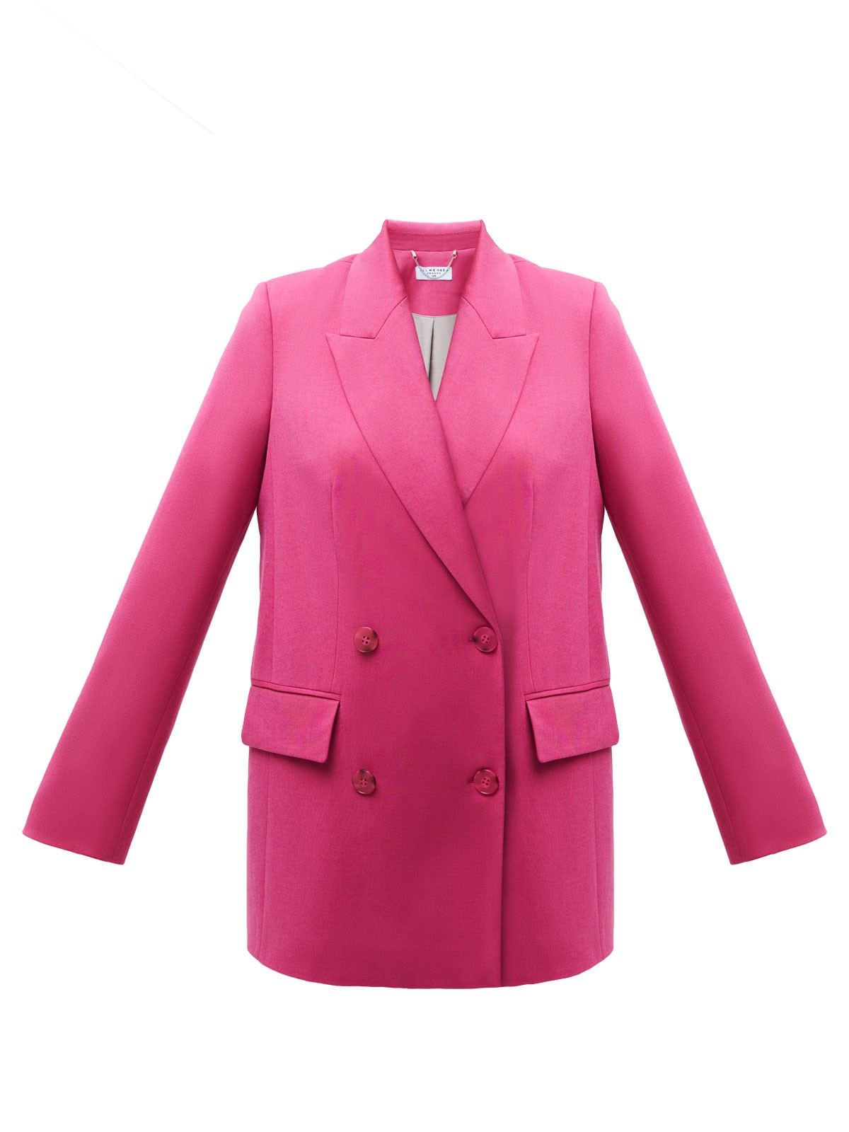 Двубортный жакет Oversize, цвет: фуксия Allweneed
Двубортный жакет свободного силуэта. Два накладных кармана по бокам. Классическая линия плеча. Мы знаем, что вы полюбили модели oversize, поэтому приготовили для вас вариацию жакета в новом исполнении. Четыре оттенка: три базовых и один акцентный. Носите с брюками изколлекции или с джинсамина встречу с подругами.