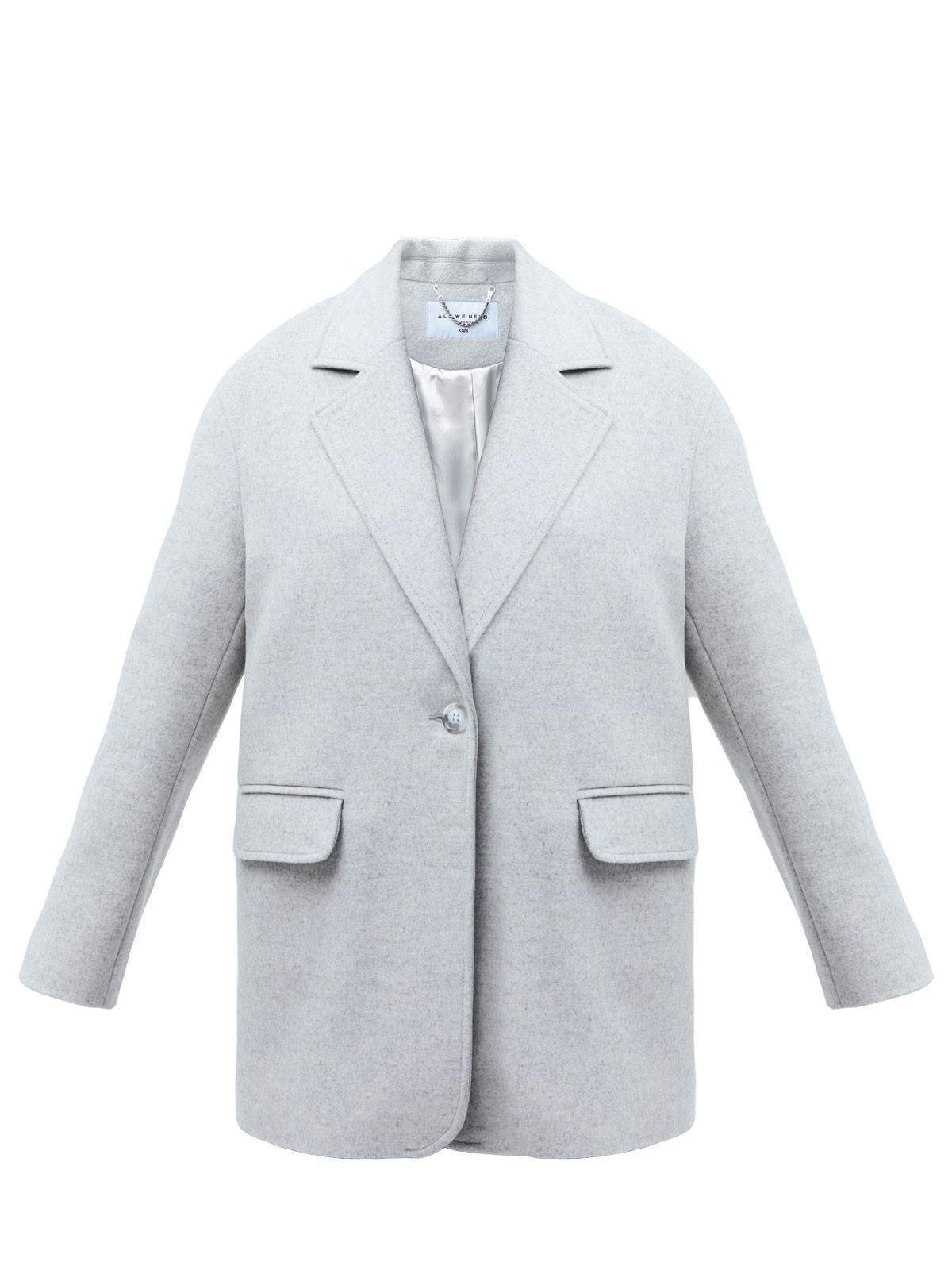 ОДНОБОРТНОЕ ПАЛЬТО-ЖАКЕТ, цвет: светло-серый меланж Allweneed Однобортное пальто из мягкой шерстяной ткани. Модель фасоном напоминает жакет. Слегка спущенная линия плеча, поэтому комфортно носить со свитером и худи. Классический воротник и лацканы. Два накладных кармана и застежка на одну пуговицу. Мы советуем сочетать пальто с костюмами или джинсами для более лаконичного образа.
Температурный режим до +5 C