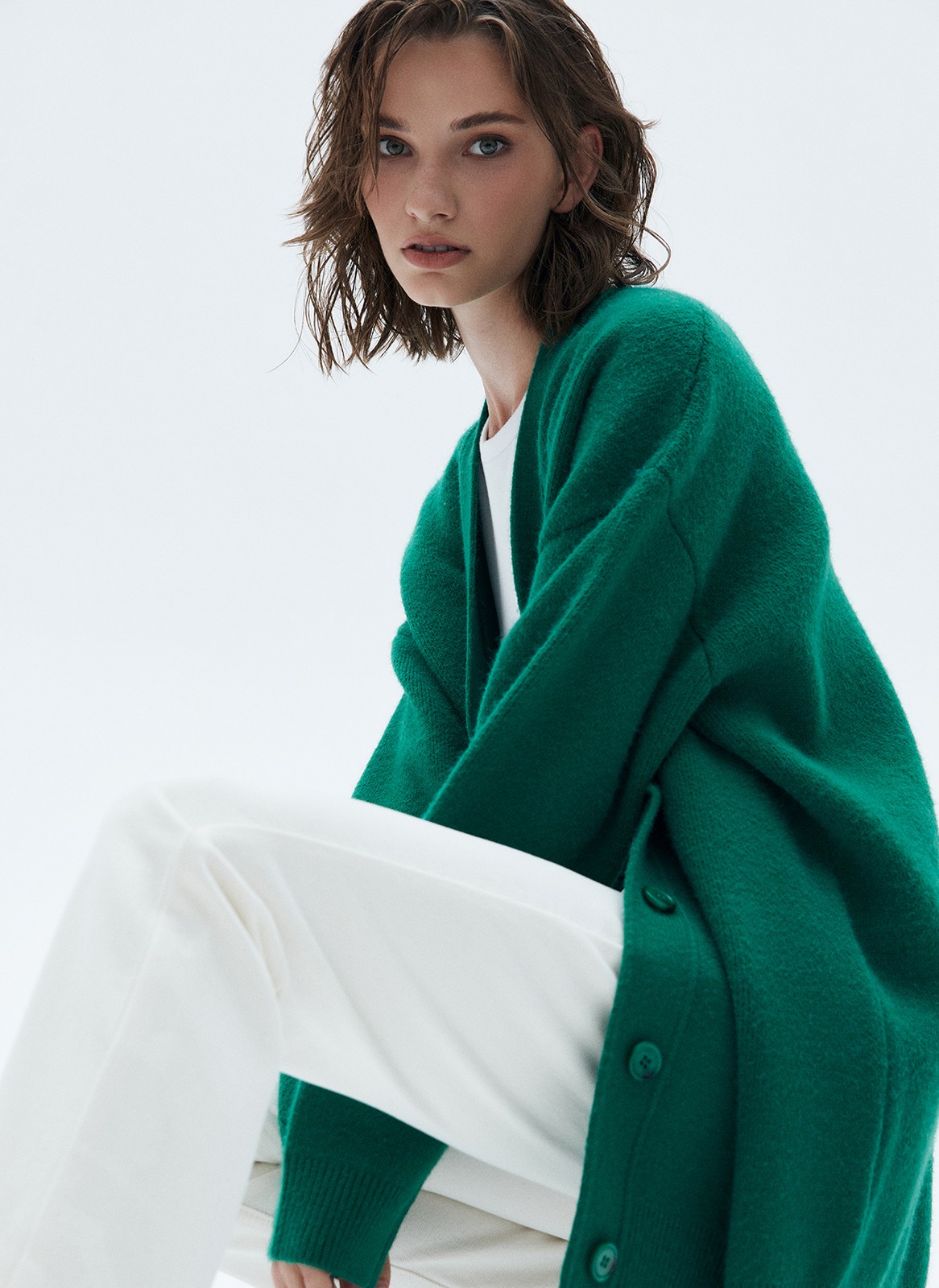 Джинсы Straight fit со средней посадкой, цвет: молочный Allweneed Модель джинс из хлопка,длинные прямые со средней посадкой. Визуально вытягивают фигуру. Отлично подойдут на каждый день.