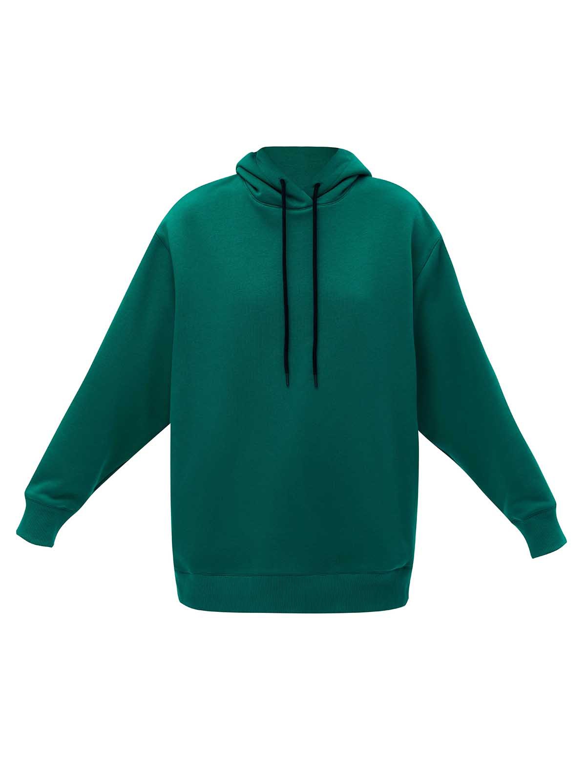 Худи Oversize, цвет: изумрудный Allweneed
Свободное худи из мягкой ткани. Ткань очень приятно касается тела и позволяет вашей коже дышать. Удобный капюшон на кулиске. Прекрасный вариант, чтобы пробежаться до ближайшей пекарни выходным днем. Носите комплектом с трикотажными брюками или с любым низом из гардероба.
На модели размер XS/S