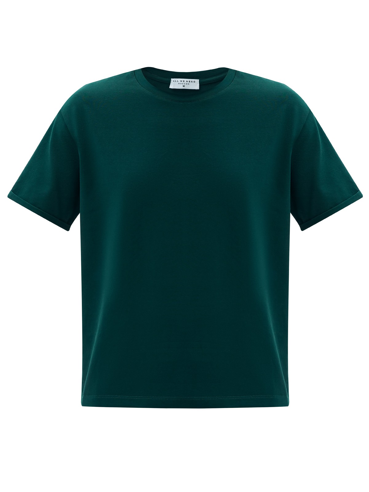 ФУТБОЛКА TIMELESS, цвет: изумрудный Allweneed Футболка свободного кроя из слегка тянущегося хлопкового материала. В новой коллекции мы выпустили футболки в новыхбазовых, пастельных и приглушенных цветах.