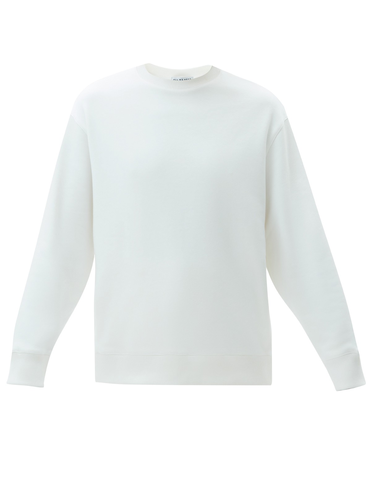 Свитшот oversize, цвет: молочный Allweneed Свитшот объемного кроя из мягкого трикотажа. Благодаря натуральному хлопку, ткань дышит и создает ощущение комфорта. Круглая горловина и спущенное плечо. Эластичные манжеты для фиксации. Можно носить с трикотажными брюками или любимыми джинсами.