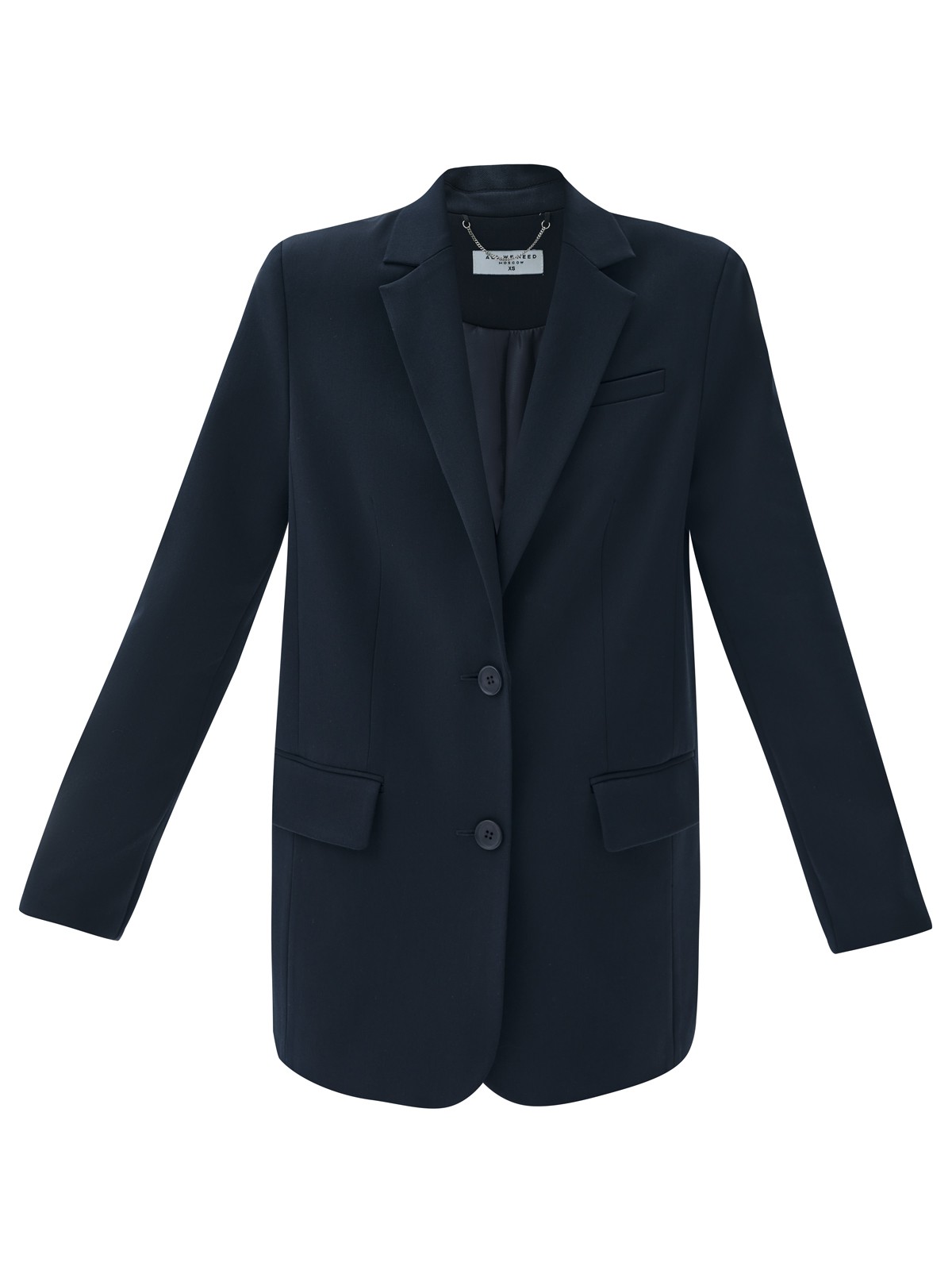 Жакет объёмный однобортный, цвет: темно-синий Allweneed
Жакет свободного кроя. Приятная к телу костюмная ткань, которая хорошо держит форму. Два накладных кармана для того, чтобы спрятать телефон. Застежка на две пуговицы в тон. Акцентная линия плеча создает уверенный образ. Мы создали модель с посадкой чуть ниже бедра, чтобы фигура визуально становилась стройнее. Сочетайте с брюками из комплекта или носите отдельно.