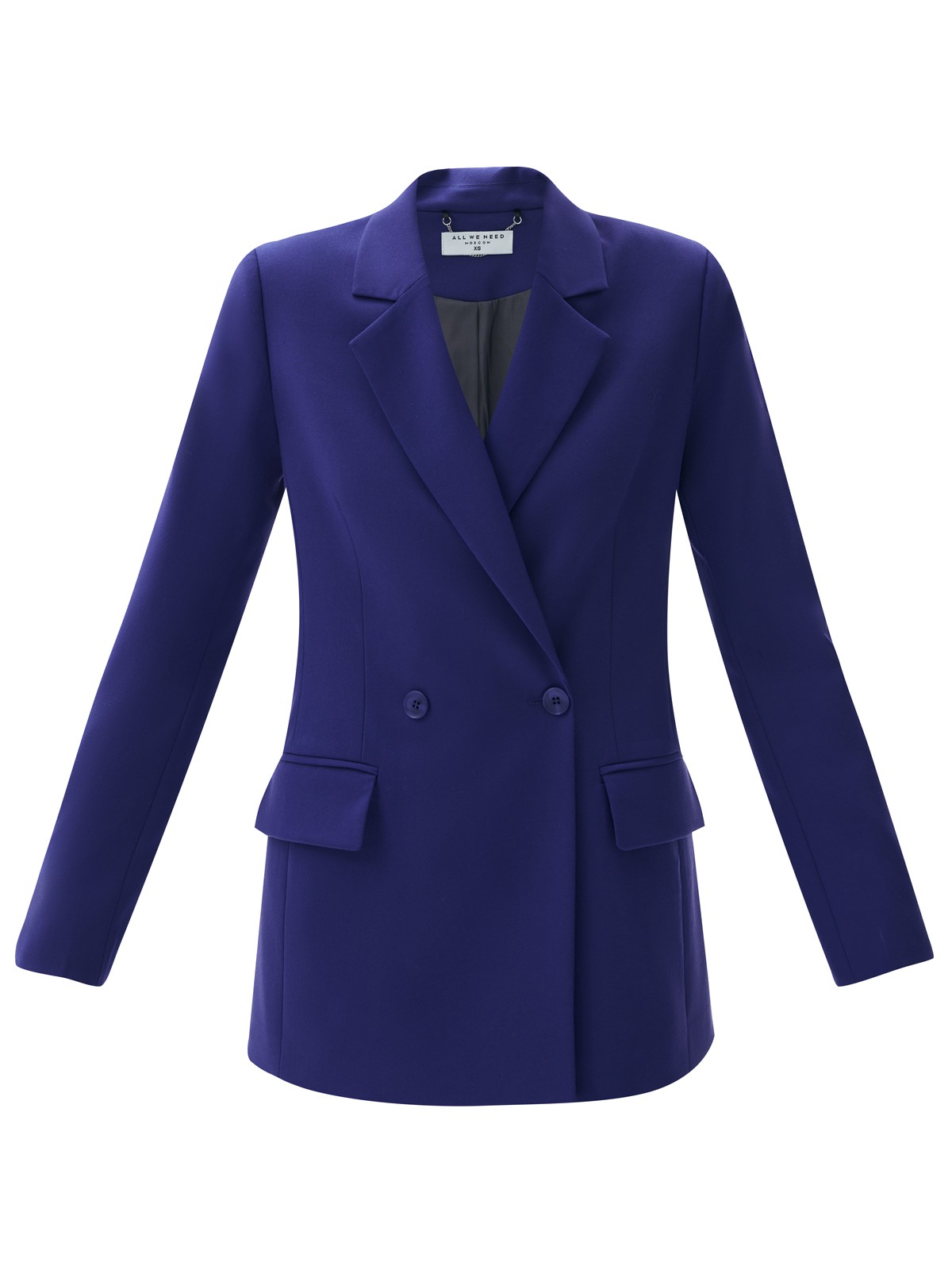 Жакет удлиненный, цвет: Сине-фиолетовый Allweneed
Жакет удлинённый слегка приталенного кроя. Двубортная модель с классической линией плеча и двумя накладными карманами. Новая костюмная ткань в этом сезоне обеспечивает ещё лучшую посадку по фигуре. Так модель хорошо смотрится на девушках с разной внешностью. Вы можете носить изделие с брюками, а также с джинсами и платьями.