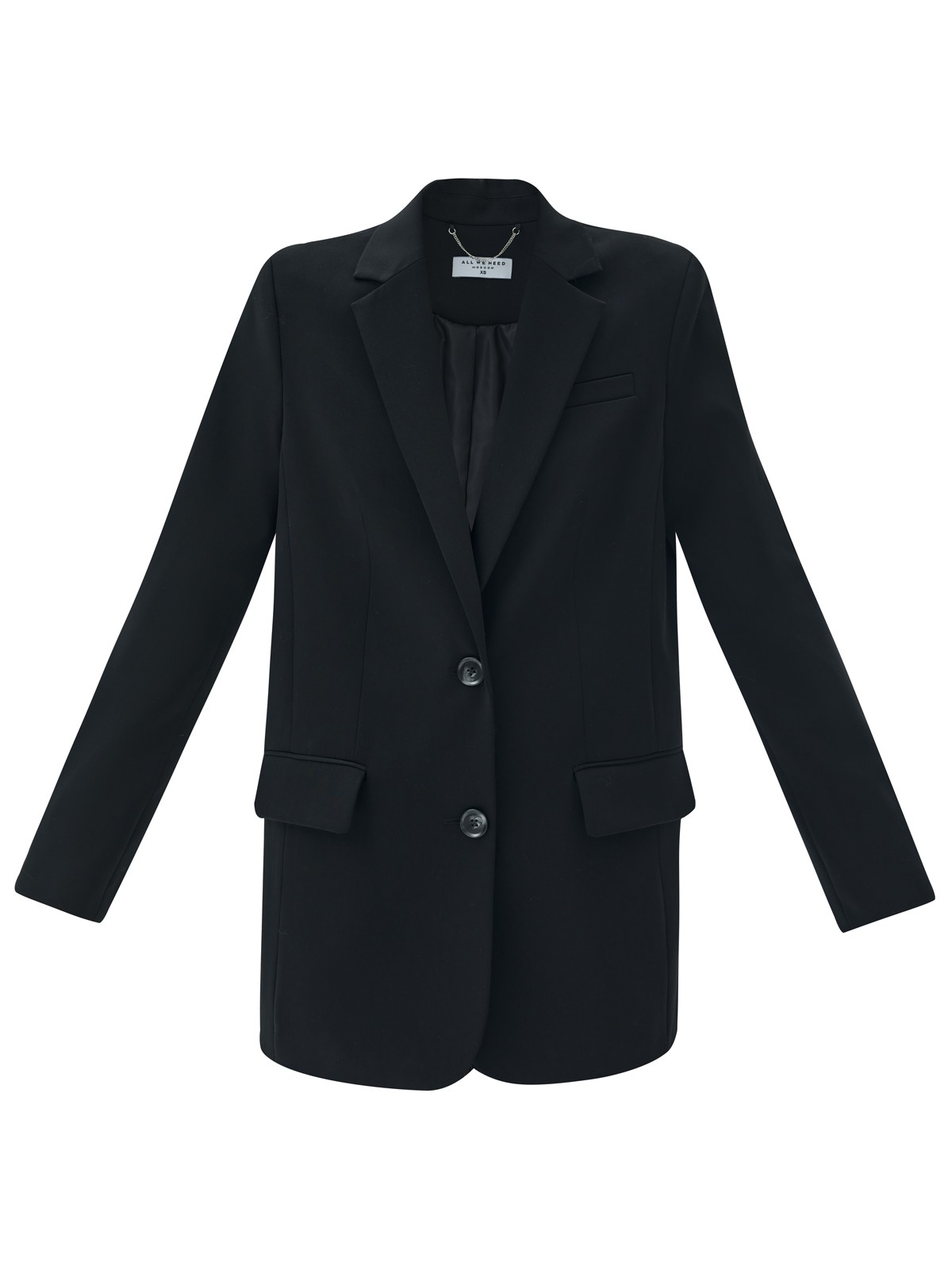 Жакет объёмный однобортный, цвет: Черный Allweneed
Жакет свободного кроя. Приятная к телу костюмная ткань, которая хорошо держит форму. Два накладных кармана для того, чтобы спрятать телефон. Застежка на две пуговицы в тон. Акцентная линия плеча создает уверенный образ. Мы создали модель с посадкой чуть ниже бедра, чтобы фигура визуально становилась стройнее. Сочетайте с брюками из комплекта или носите отдельно.