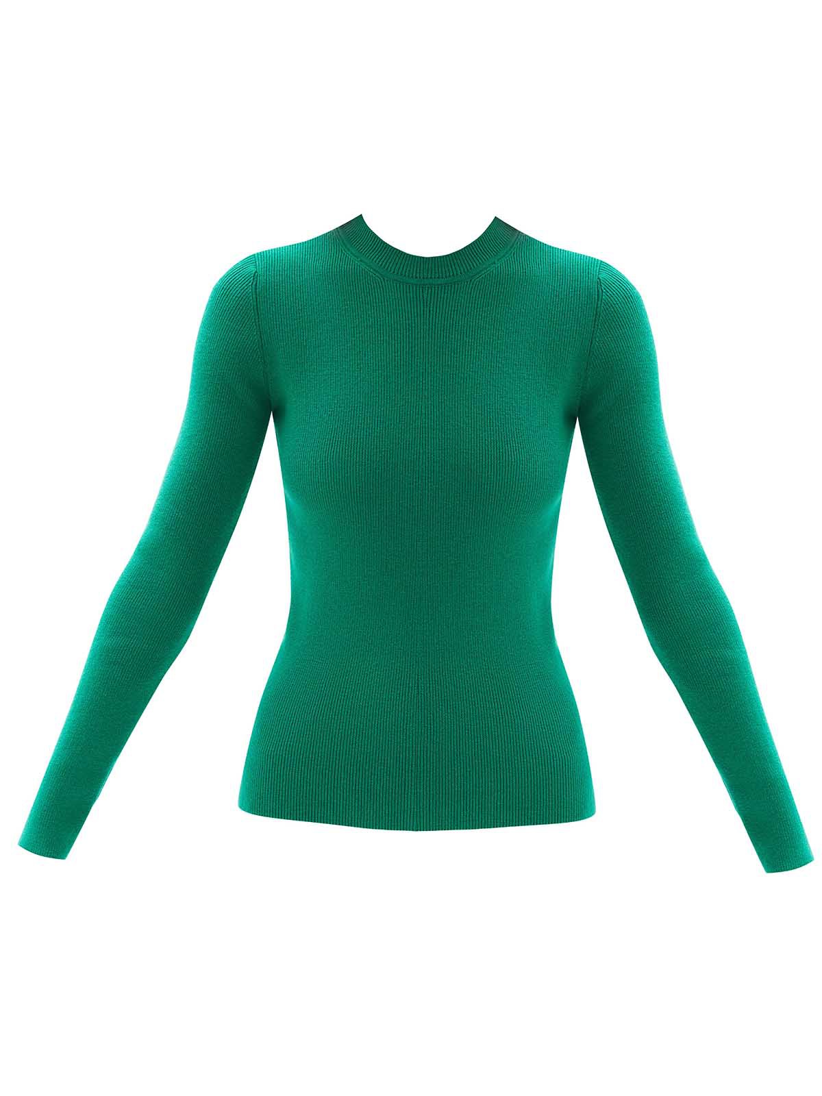 


Вязаный джемпер прямого кроя. Модель с круглой горловиной и классической линией плеча. Смесовой материал отлично согревает прохладным вечером во время прогулки с подругой и поддерживает оптимальную температуру тела в закрытом пространстве. Советуем носить вторым слоем на футболки и топы или самостоятельно с лаконичными джинсами.