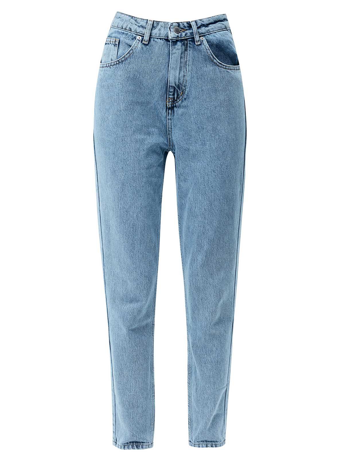 Джинсы, цвет: ГОЛУБОЙ 2 Allweneed Базовая модель из плотного хлопка, хорошо держат форму. Цвета легко впишутся в гардероб и дополнят любой образ.