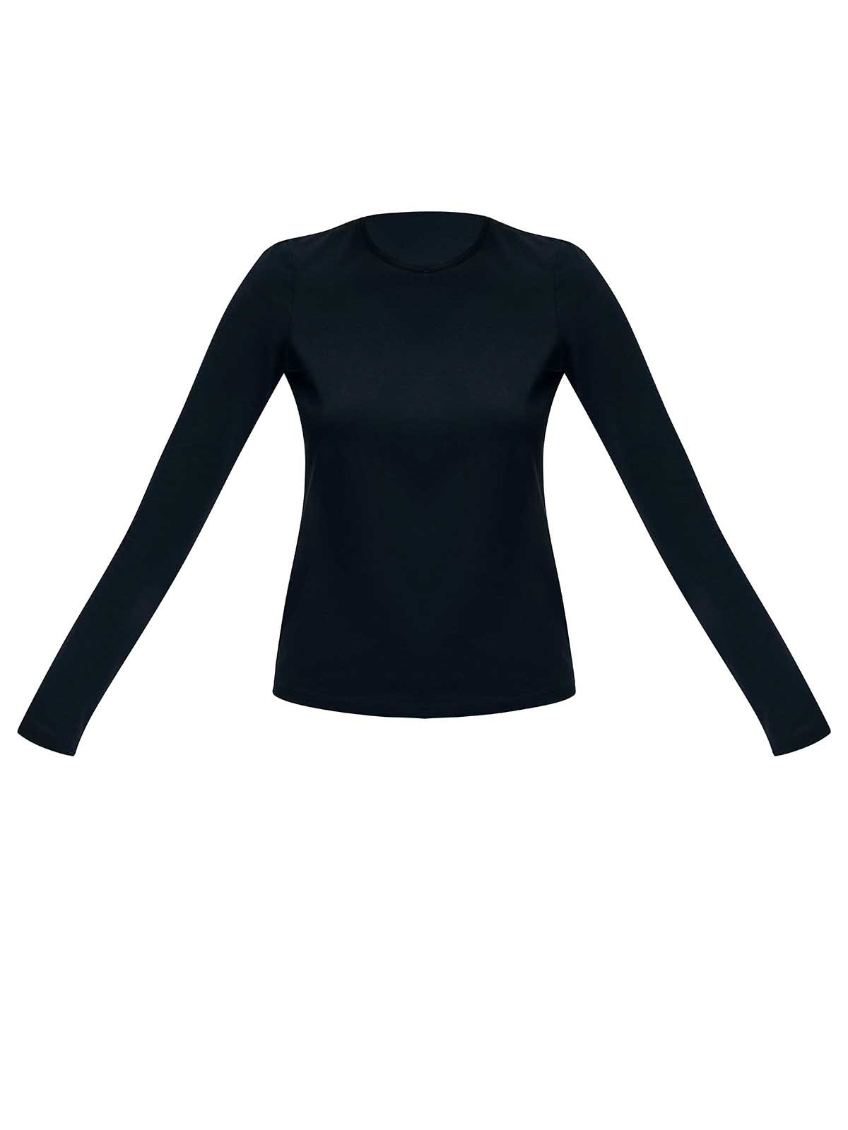 


Лонгслив из мягкого трикотажа. Слегка приталенная модель. Круглая горловина и классическая линия плеч. Ткань очень приятна на ощупь создает ощущение нежных прикосновений к телу. Это изделие будет интересно смотреться на контрасте с широкими джинсами или брюками.