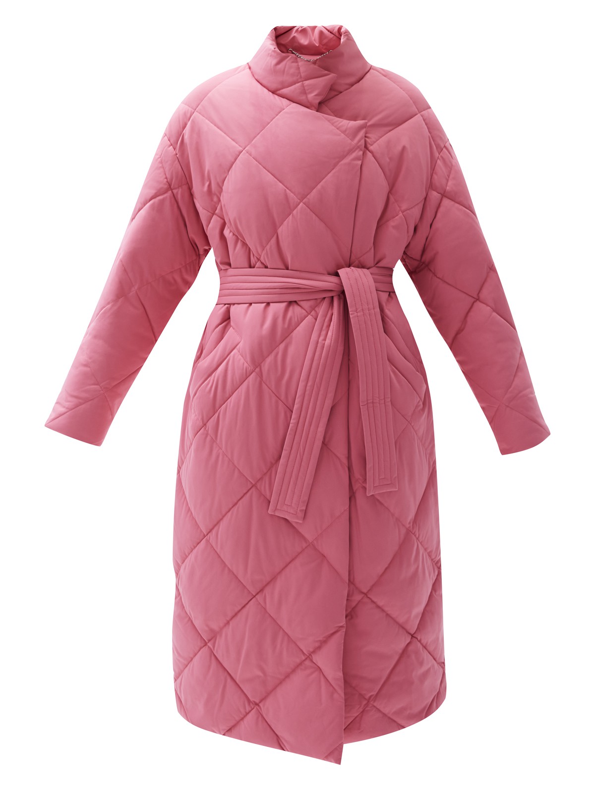 




Пуховик длины миди со стежкой в ромбик. Модель напоминает теплое и уютное одеяло, в котором можно спрятаться от мороза. Стежка является акцентной деталью модели. Пуховик имеет прорезные карманы и мягкий пояс на талии. Держит тепло до - 25. Для прогулки подберите шапку и шарф к пуховику. Изделие имеет водоотталкивающий эффект. В сильный дождь использование зонта обязательно.

