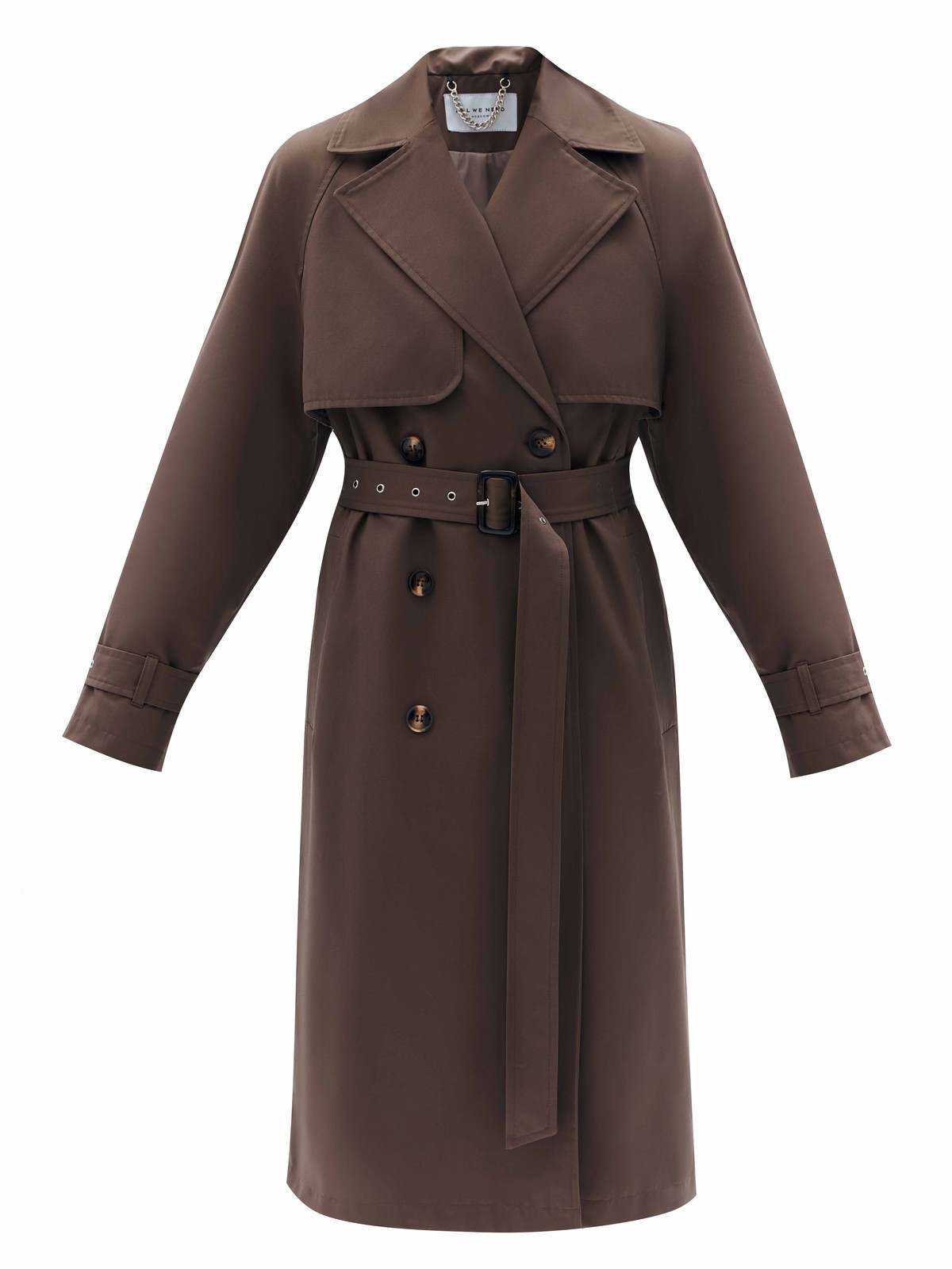 Тренч, цвет: шоколадный Allweneed
Плащ двубортного кроя с застёжкой на крупные контрастные пуговицы. Отлетная кокетка, А-силуэт, манжеты для фиксации рукава и длинный пояс на талии добавляют образу лёгкости, а цветовая гамма создаёт поистине весеннее настроение. Мы любим плащ за то, что с ним можно составлять женственные образы в духе француженок.